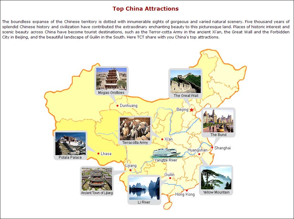 china tour-china maps